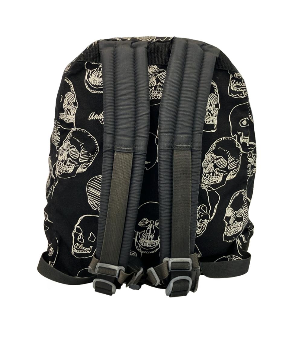 ANDY WARHOL BY HYSTERIC GLAMOUR リュック デイパック スカル柄 ドクロ柄 メンズ レディース アンディウォーホル バイ ヒステリックグラマー