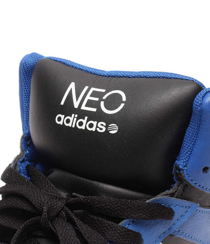 美品 adidas ハイカットスニーカー VLNEO HOOPS MID Q38952 メンズ SIZE 25.5 アディダス