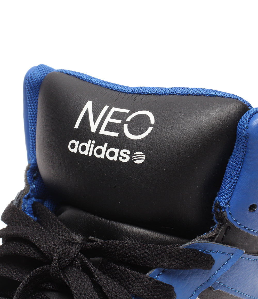 美品 adidas ハイカットスニーカー VLNEO HOOPS MID Q38952 メンズ SIZE 25.5 アディダス