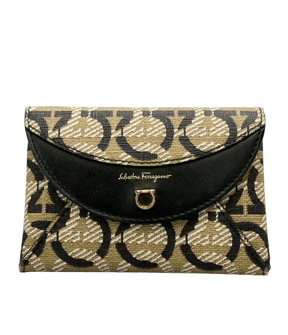 Salvatore Ferragamo カードケース 名刺入れ ガンチーニ KM-22 D875 レディース サルヴァトーレフェラガモ