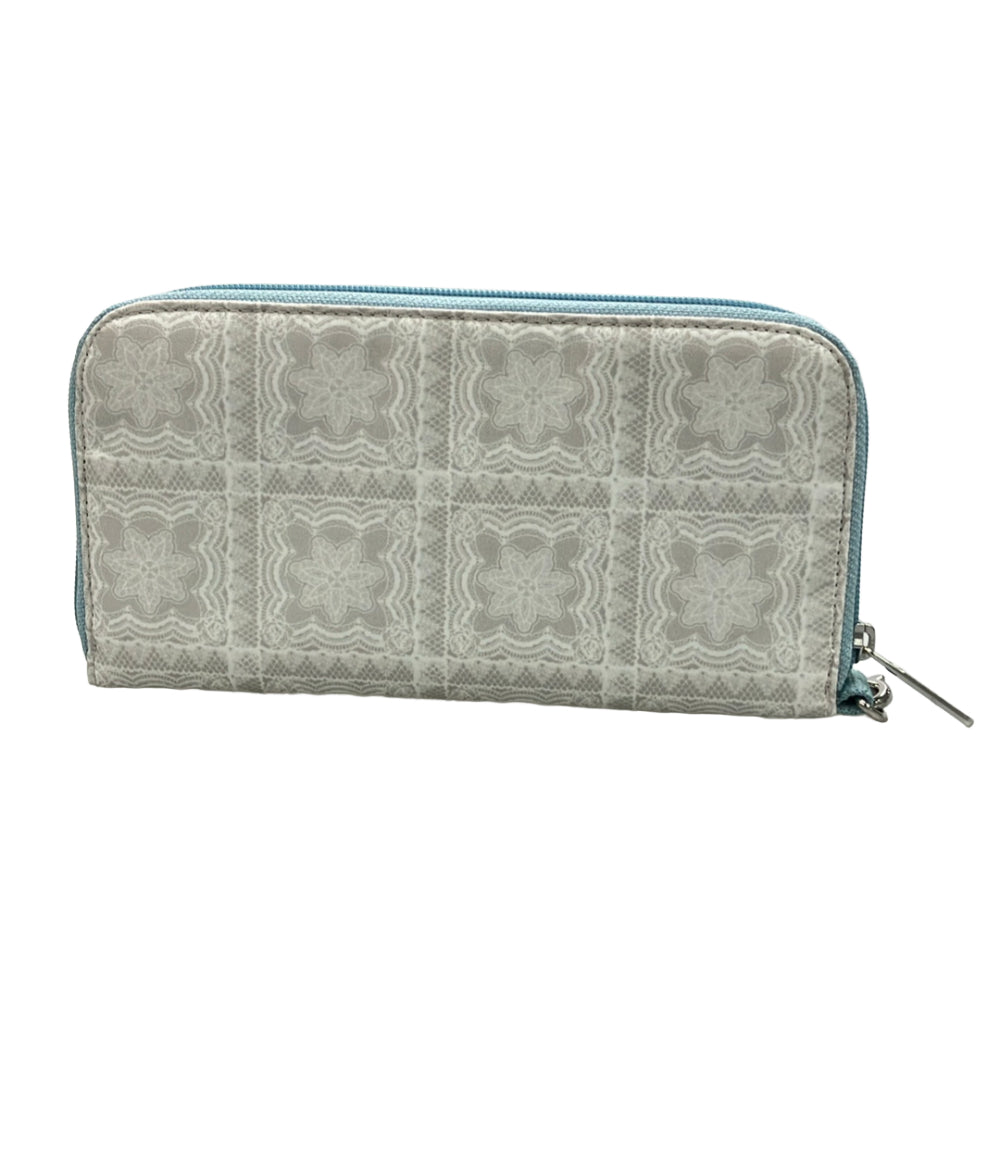 美品 LeSportsac ラウンドファスナー長財布 レディース レスポートサック