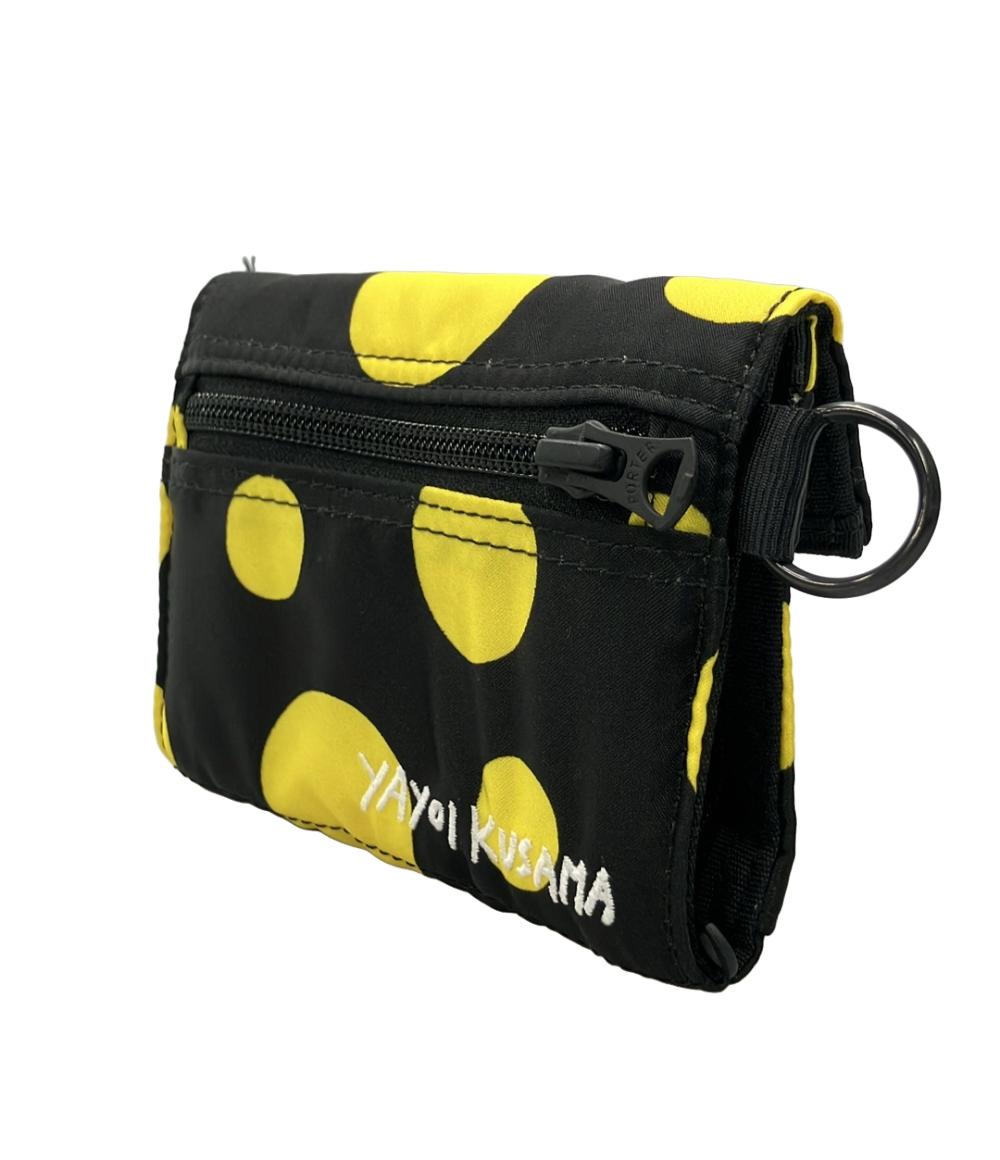 美品 PORTER YAYOI KUSUMA 三つ折り財布 メンズ ポーター 草間彌生