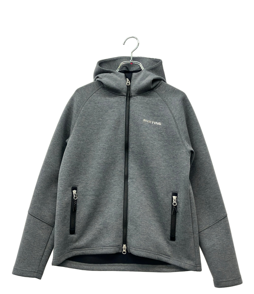 BRIEFING ウォーム ロゴ パーカー フード付き レディース SIZE M ブリーフィング