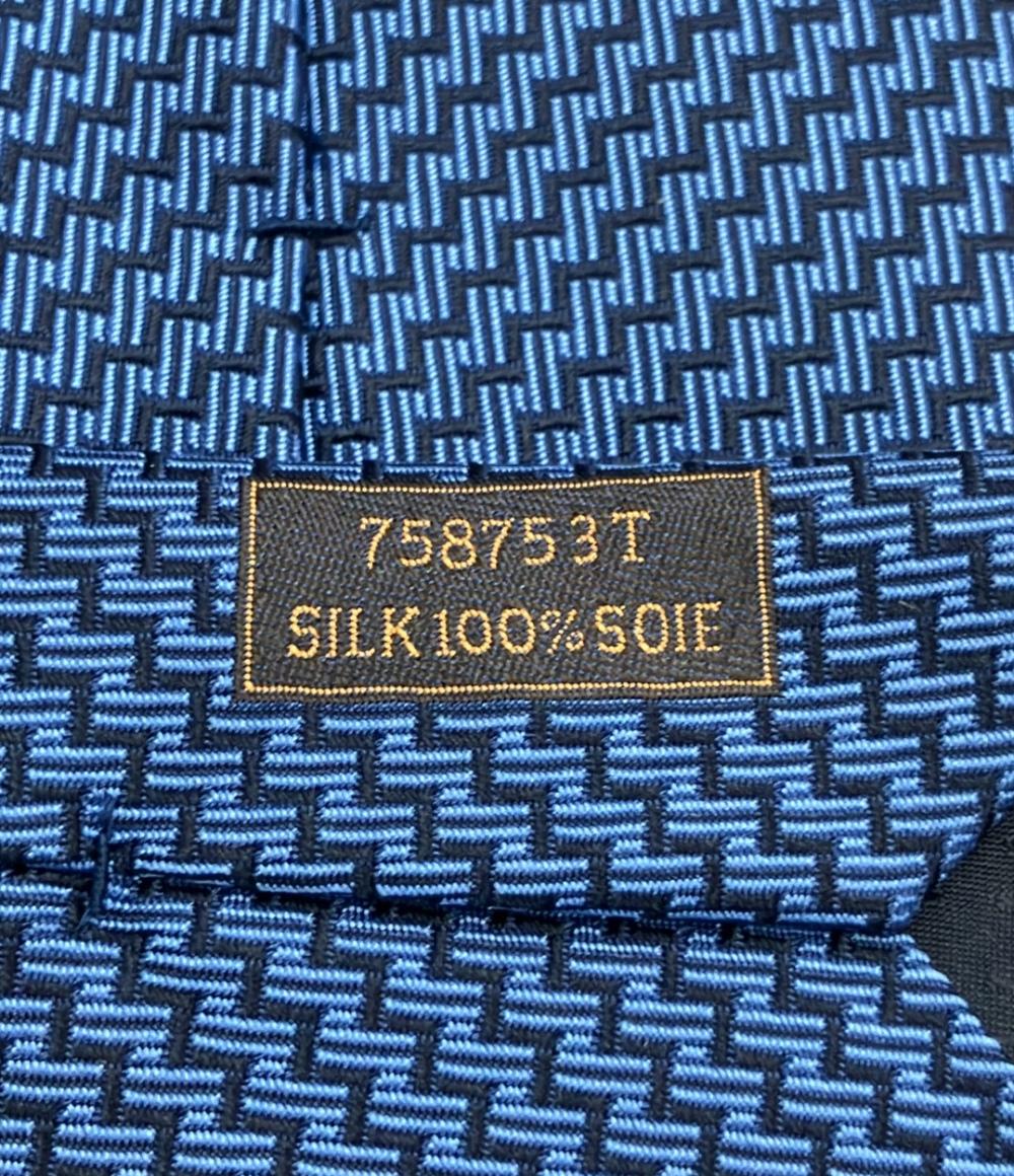美品 エルメス ネクタイ シルク100% メンズ HERMES
