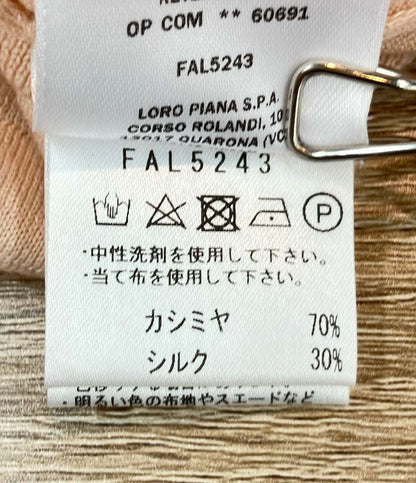 Loro Piana 長袖ニット カシミヤ シルク FAL5243 レディース SIZE 38 (S) ロロピアーナ