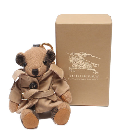 美品 BURBERRY バッグチャーム キーホルダー トーマスベアチャーム レディース バーバリー