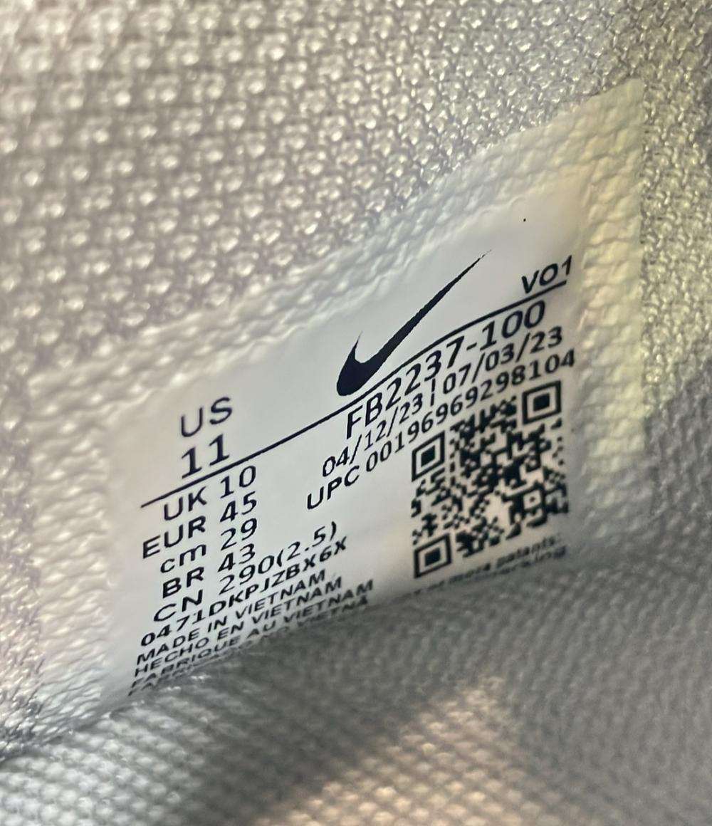美品 NIKE ミドルカットスニーカー バスケットボールシューズ レブロン ウィットネス 8 EP FB2237-100 メンズ SIZE 29.0 (XL) ナイキ