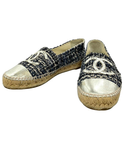 シャネル エスパドリーユ レディース SIZE 38 (XL) CHANEL – Rehello 