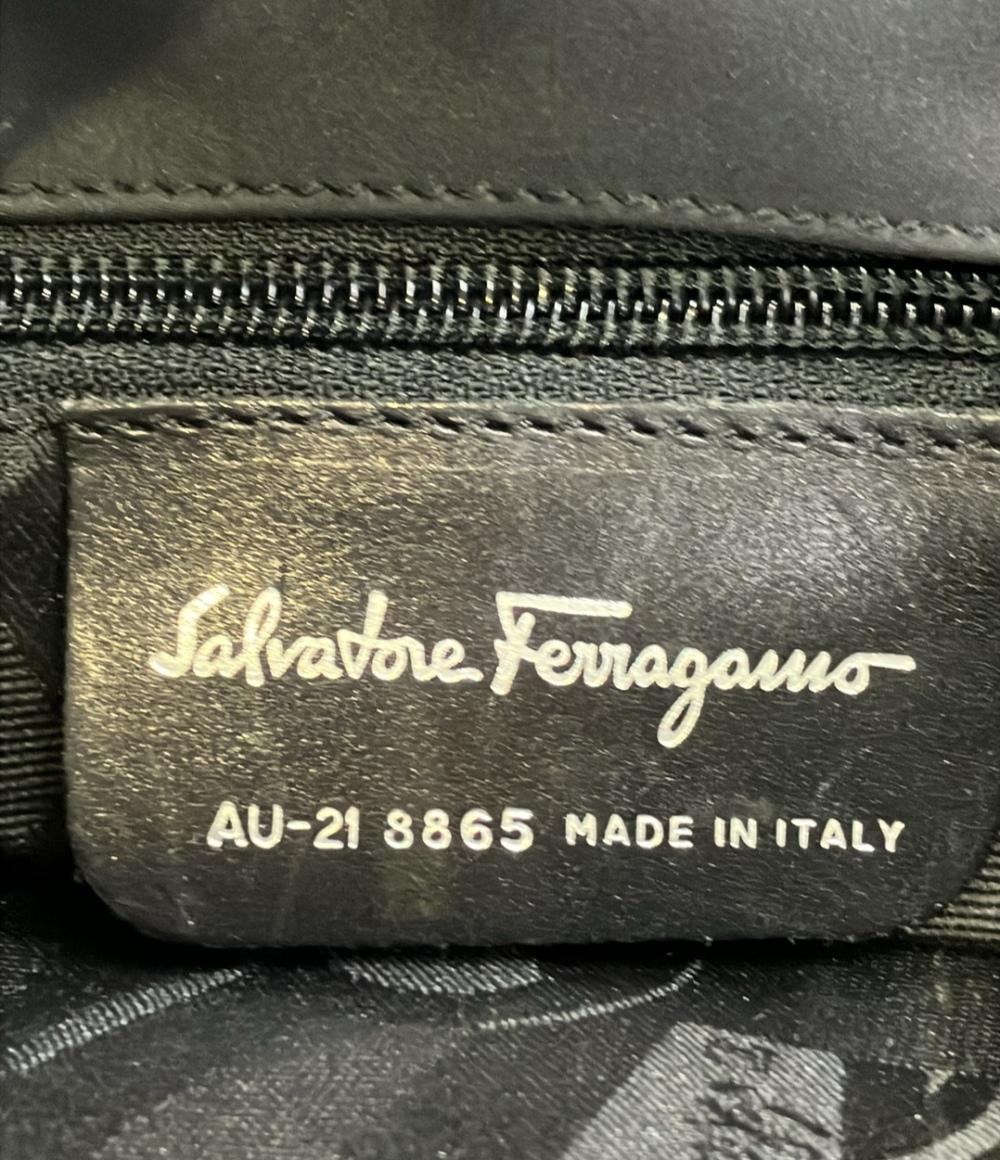 Salvatore Ferragamo 2WAY トートバッグ ショルダーバッグ 肩掛け ガンチーニ AU-21 8865 レディース サルヴァトーレフェラガモ