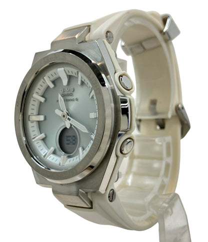 CASIO 腕時計 G-ms Baby-G ソーラー シルバー MSG-W200 レディース カシオ