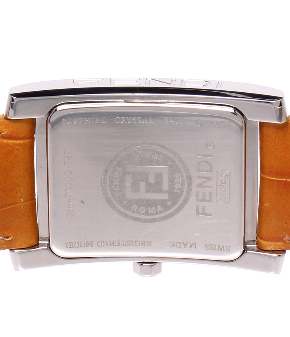 FENDI 腕時計 クラシコ クオーツ ブラック 066-7000G-792 メンズ フェンディ