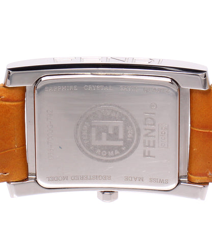 FENDI 腕時計 クラシコ クオーツ ブラック 066-7000G-792 メンズ フェンディ
