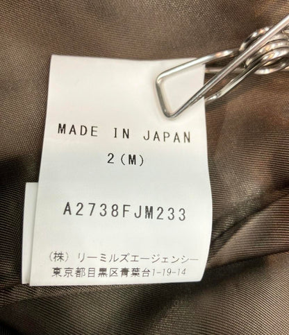 JOHN SMEDLEY ハンティングジャケット ウールカシミヤ混 23AW WOOL CASHMERE MELTON HUNTING JACKET A2738FJM233 メンズ SIZE 2 (M) ジョンスメドレー