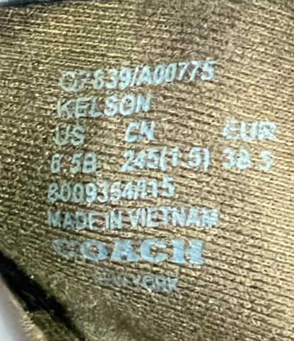 COACH ローカットスニーカー シグネチャー Q7839 レディース SIZE 6.5 コーチ