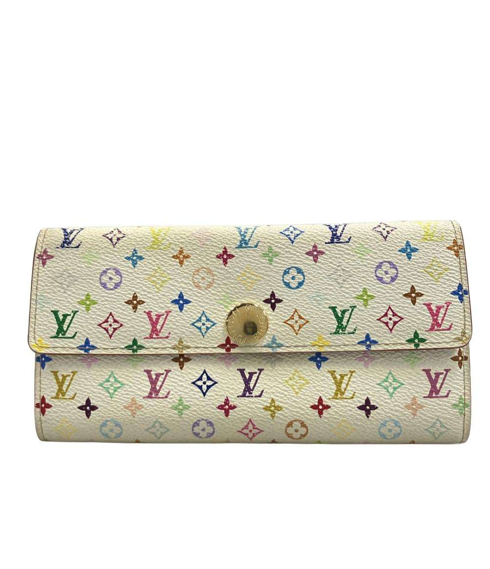 LOUIS VUITTON 長財布 ポルトフォイユ サラ モノグラム マルチカラー