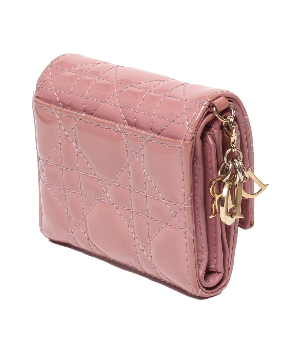 クリスチャンディオール 三つ折り財布 レディース Christian Dior