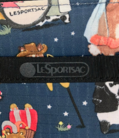 美品 LeSportsac ラウンドファスナー長財布 レディース レスポートサック
