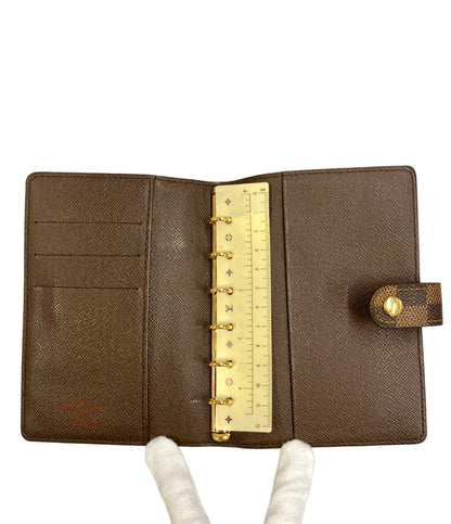 LOUIS VUITTON 手帳カバー アジェンダ PM ダミエ エベヌ R20700 メンズ レディース ルイ・ヴィトン