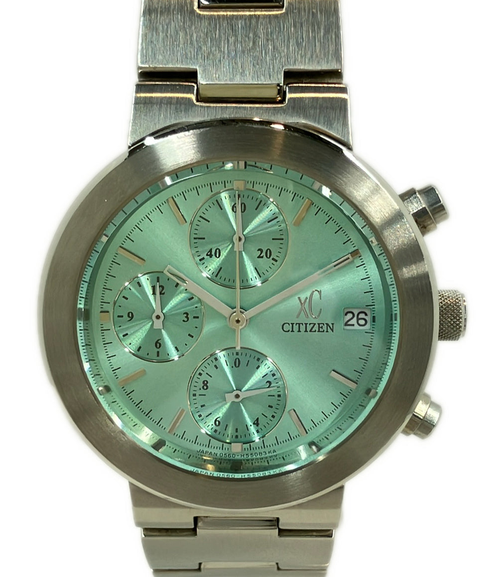 CITIZEN 腕時計 クロスシー xC クオーツ グリーン系 0560-H25951 レディース メンズ シチズン