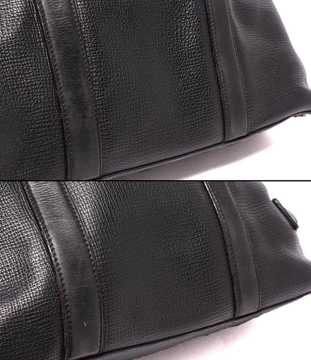 TOM FORD トートバッグ サイドハンドル ヘビーグレインレザー メンズ トムフォード