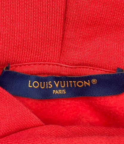 美品 LOUIS VUITTON 長袖パーカー LVロゴプリント スウェット 24ss RM241MQ IHN HQY47W メンズ SIZE L ルイ・ヴィトン
