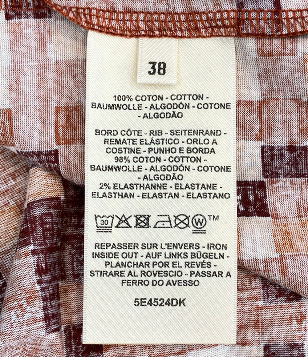 美品 HERMES 半袖 ボルデュックチェック ワンピース 5E4524DK レディース SIZE 38 (S) エルメス