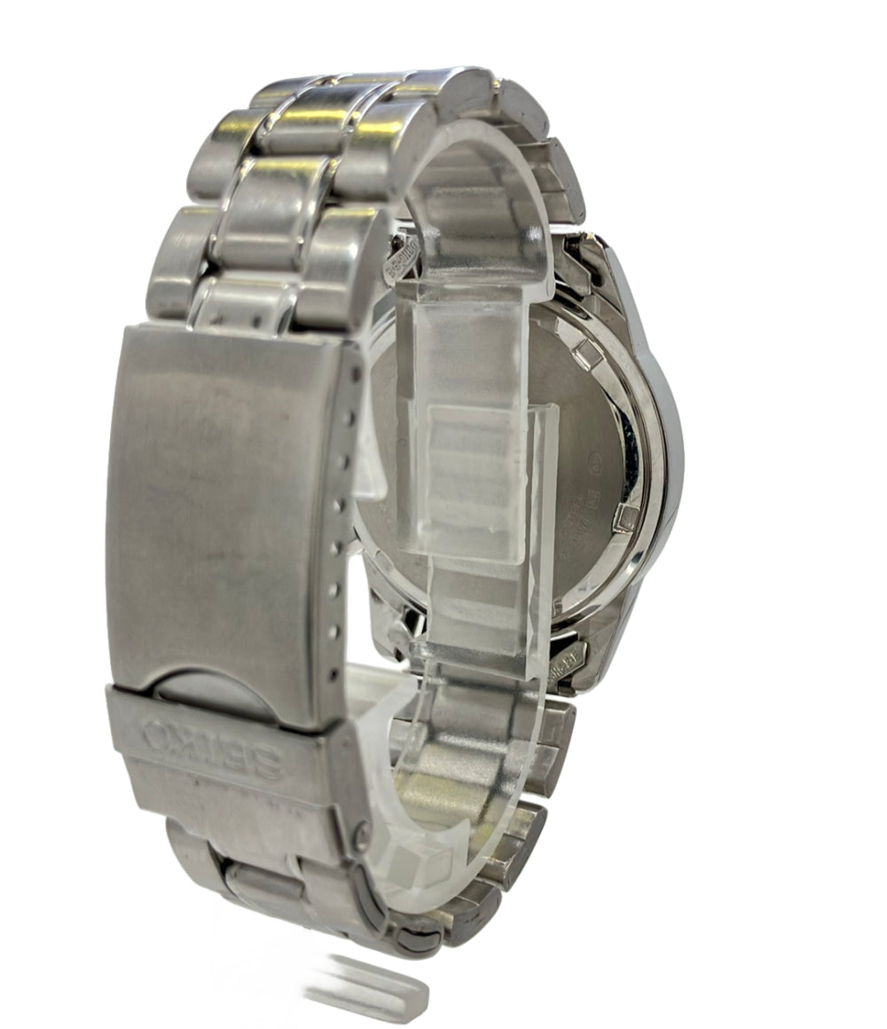 SEIKO 腕時計 クオーツ ブラウン 7T92-0DW0 メンズ セイコー