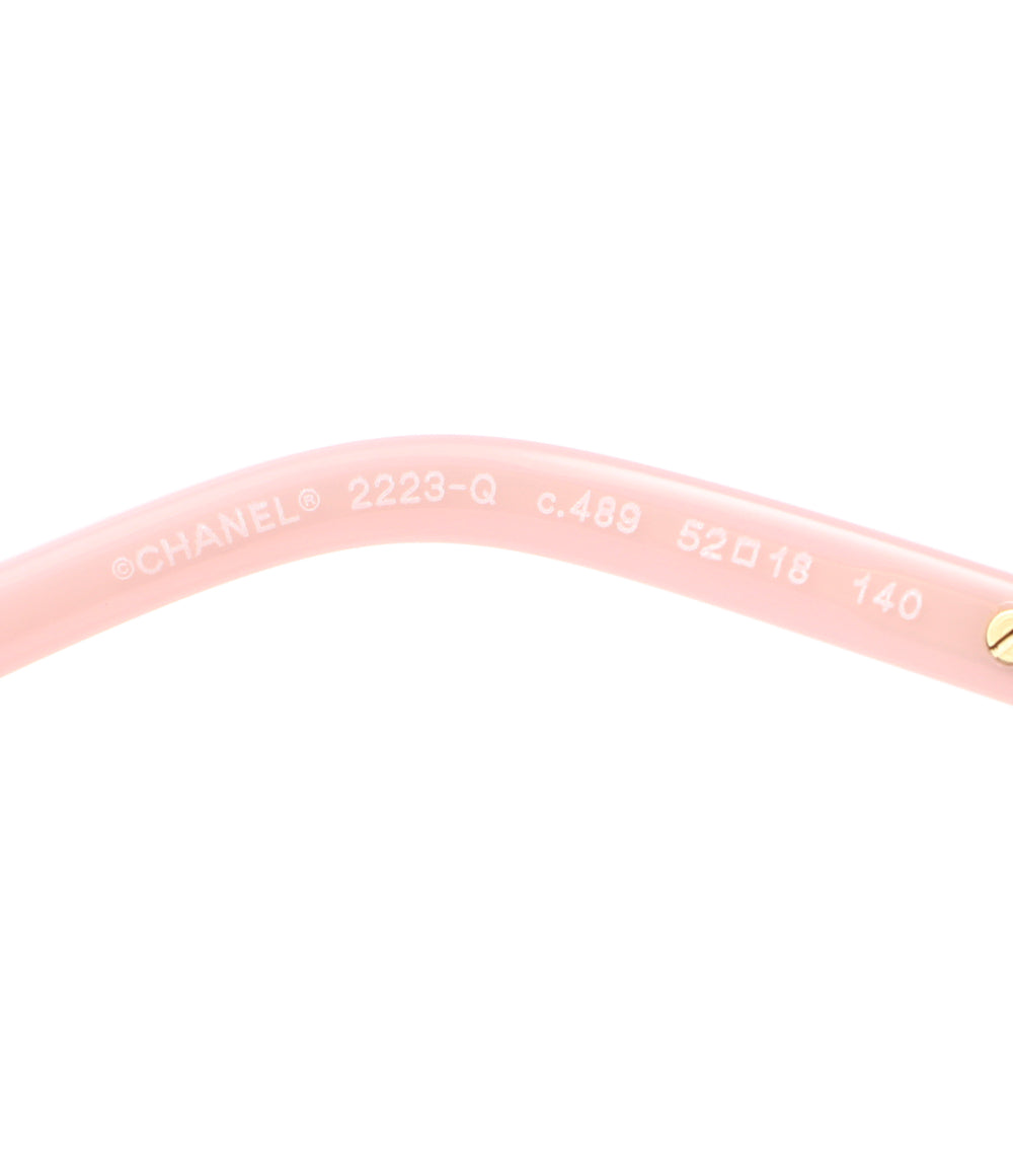 美品 CHANEL サングラス アイウェア ゴールド金具 パント シェイプ オプティカル 2223-Q レディース シャネル