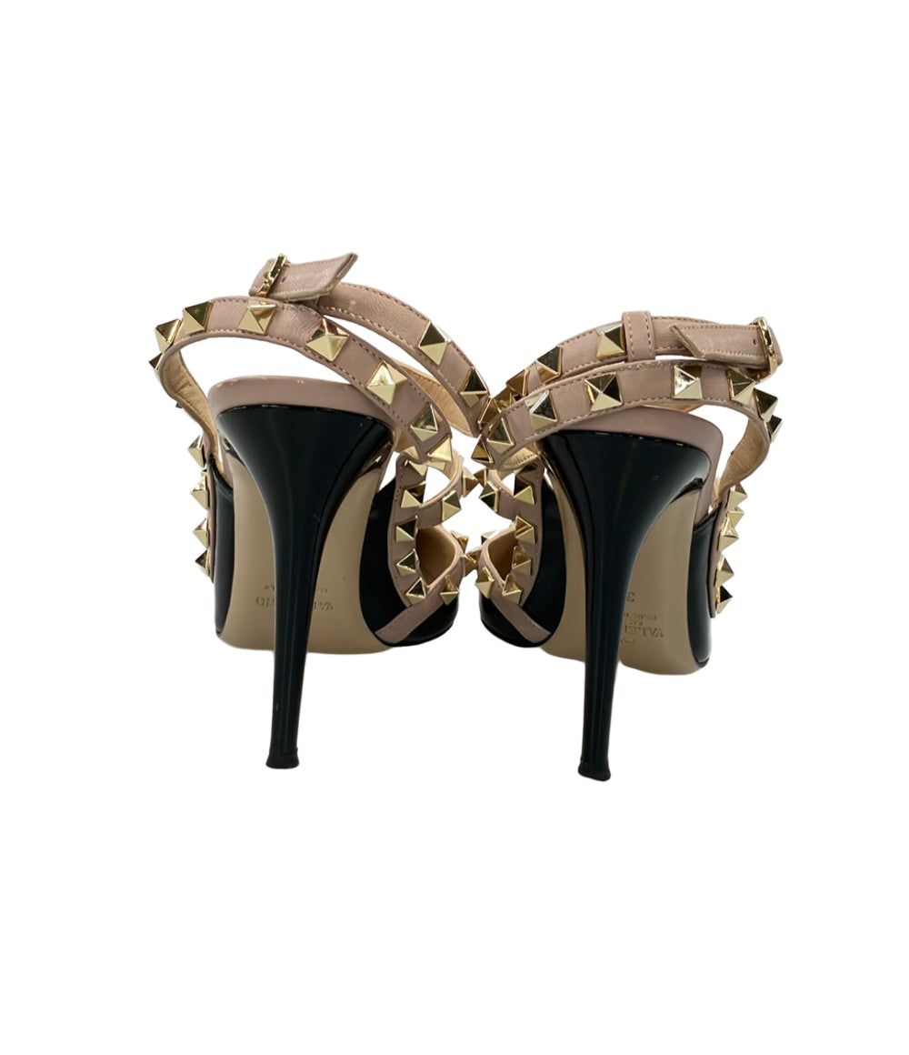 Valentino Garavani ストラップパンプス ロックスタッズ レディース SIZE 38 (24cm) ヴァレンティノ・ガラヴァーニ
