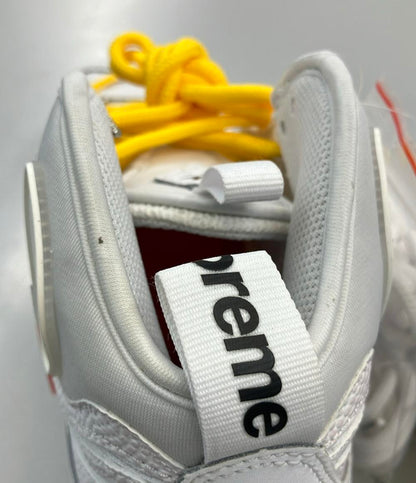 美品 NIKE ハイカットスニーカー × Supreme AIR BAKIN SP DX3292-100 メンズ SIZE 25.5 (S) ナイキ