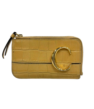 Chloe コインケース カードケース クロコ型押し レディース クロエ