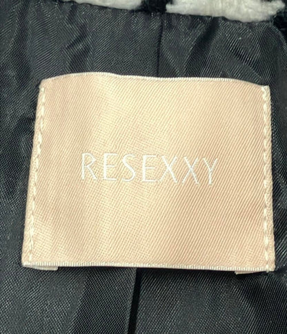 リゼクシー コート 千鳥格子 レディース SIZE F (M) RESEXXY
