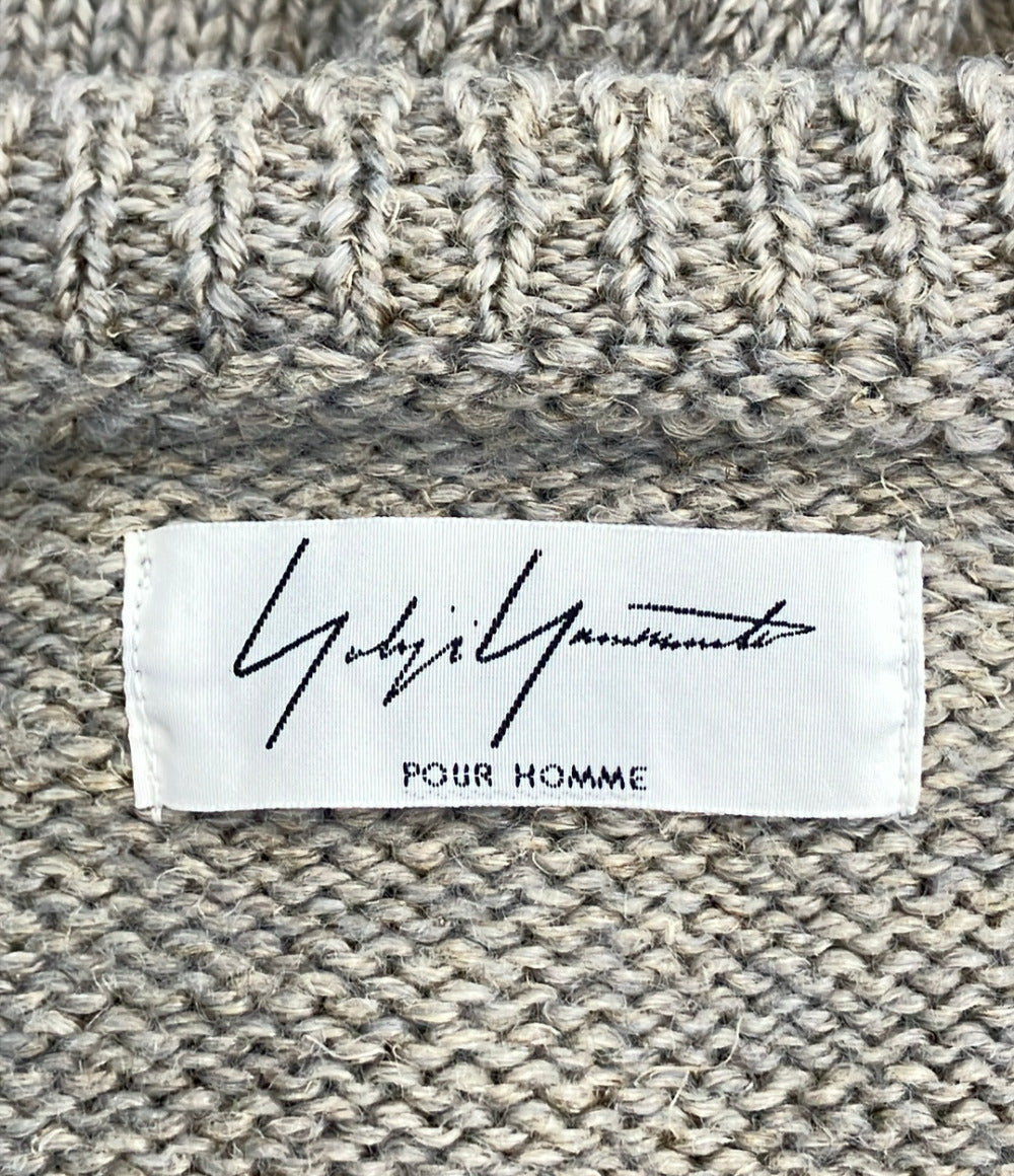 Yohji Yamamoto POUR HOMME 長袖 カーディガン メンズ SIZE 3 ヨウジヤマモトプールオム