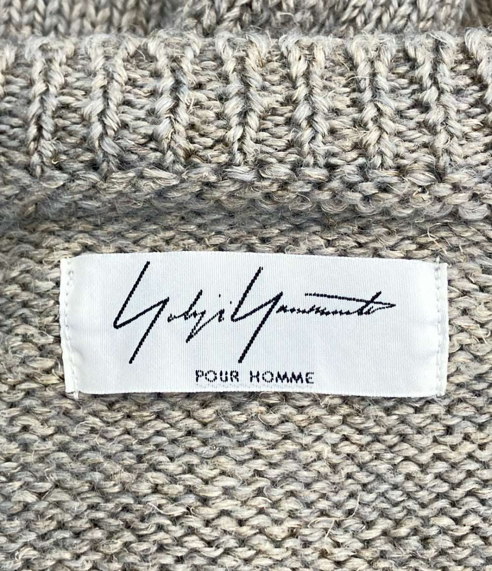 Yohji Yamamoto POUR HOMME 長袖 カーディガン メンズ SIZE 3 ヨウジヤマモトプールオム