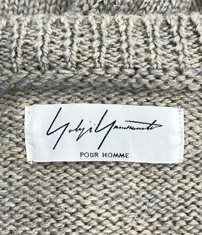 Yohji Yamamoto POUR HOMME 長袖 カーディガン メンズ SIZE 3 ヨウジヤマモトプールオム
