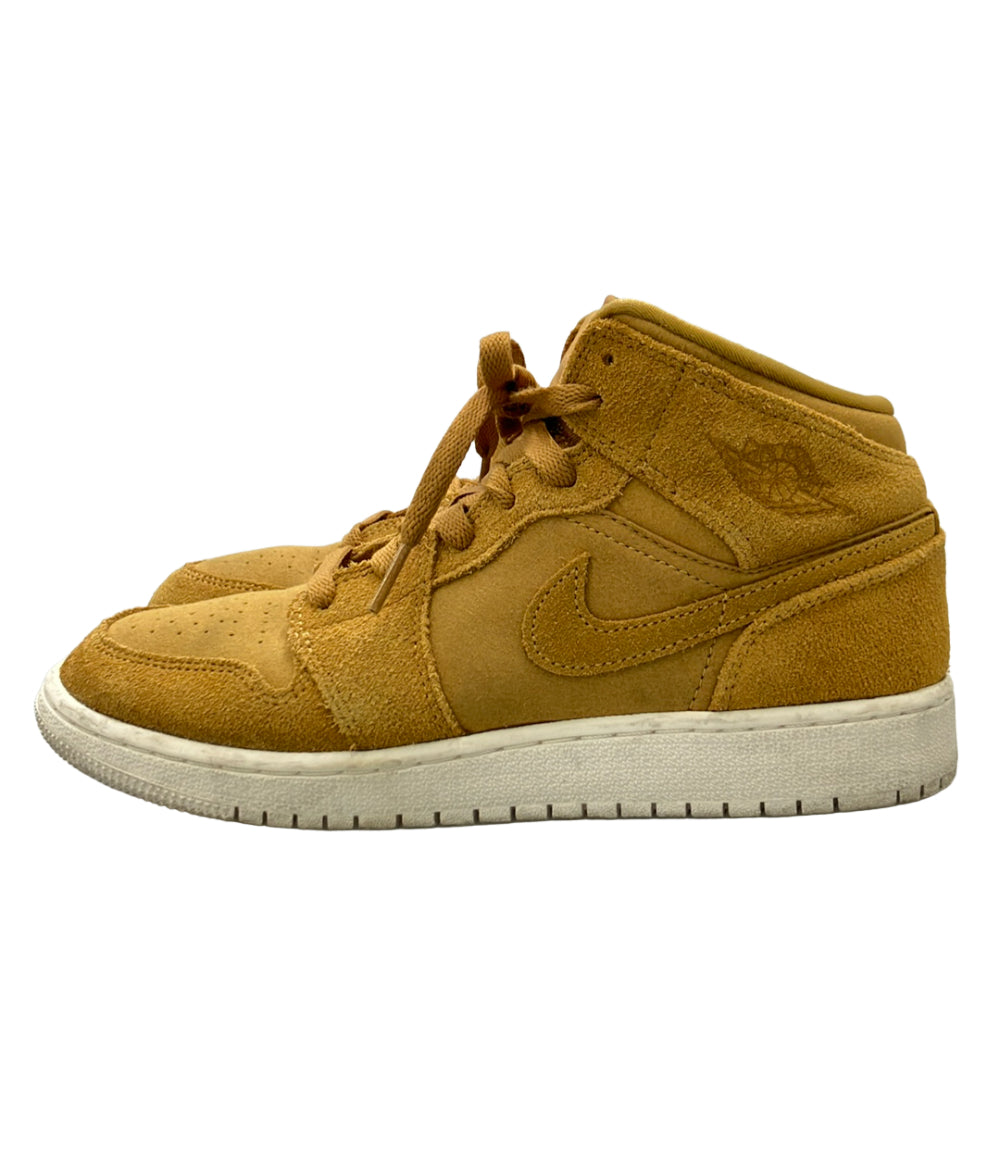 NIKE ミドルカットスニーカー エアジョーダン 1 レトロ MID 554725-725 レディース SIZE 24.0 ナイキ