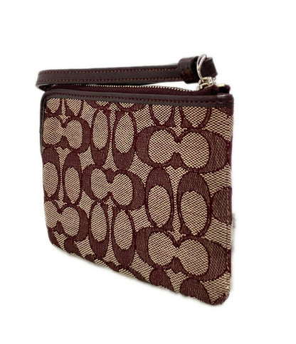 美品 COACH ポーチ シグネチャー レディース コーチ