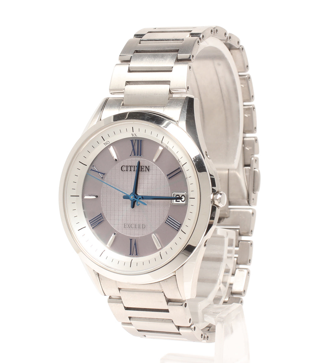 CITIZEN 腕時計 ソーラー電波 エクシード EXCEED ソーラー H110-T020011 メンズ シチズン