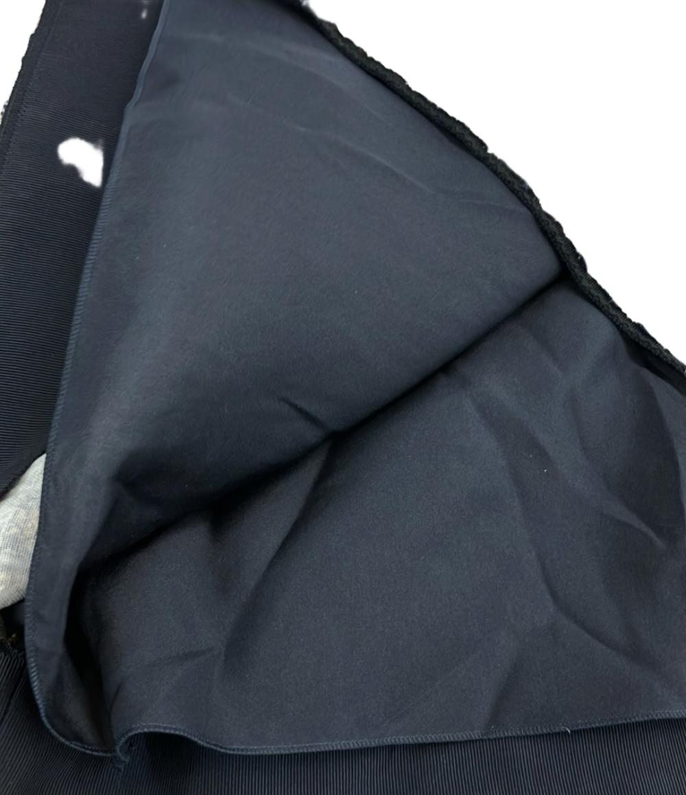 drawer セットアップ　ワンピース　ブラック　スカート SET】バイカラーブラウス＆スカートセットアップ(ワンピース