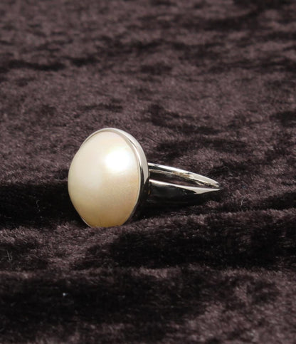 美品 リング 指輪 SV925 マベパール 15mm レディース SIZE 13号