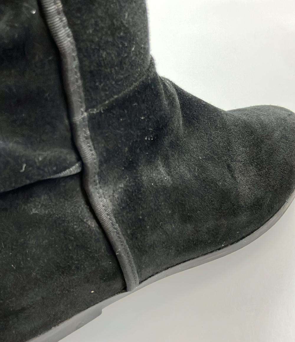 LANVIN en Bleu インヒールロングブーツ スエード レディース SIZE 23.0 (M) ランバンオンブルー