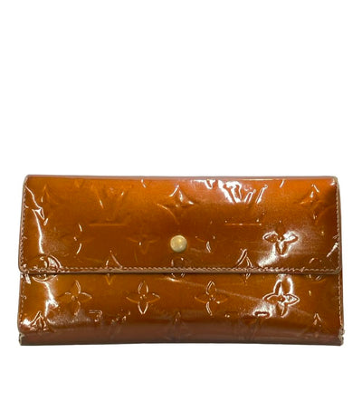 LOUIS VUITTON 長財布 ポルトトレゾール インターナショナル ヴェルニ M91166 レディース ルイ・ヴィトン