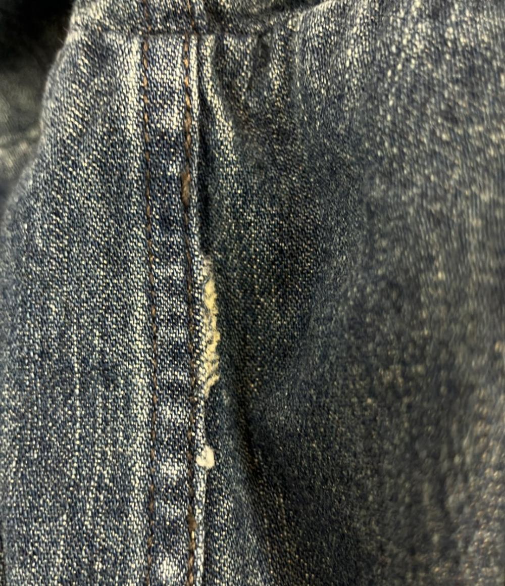 RRL RALPH LAUREN 長袖ワンピース インディゴデニムシャツドレス