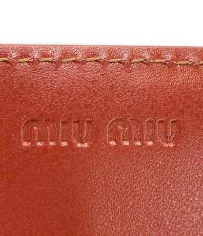 Miu Miu カードケース レザー レディース ミュウ ミュウ