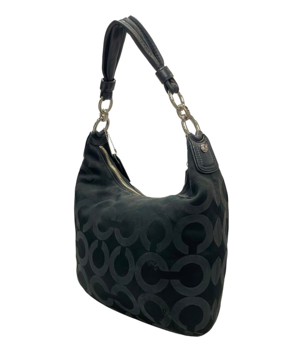 COACH ショルダーバッグ 2WAY 肩掛け 斜め掛け キャンバス オプアート 16784 レディース コーチ