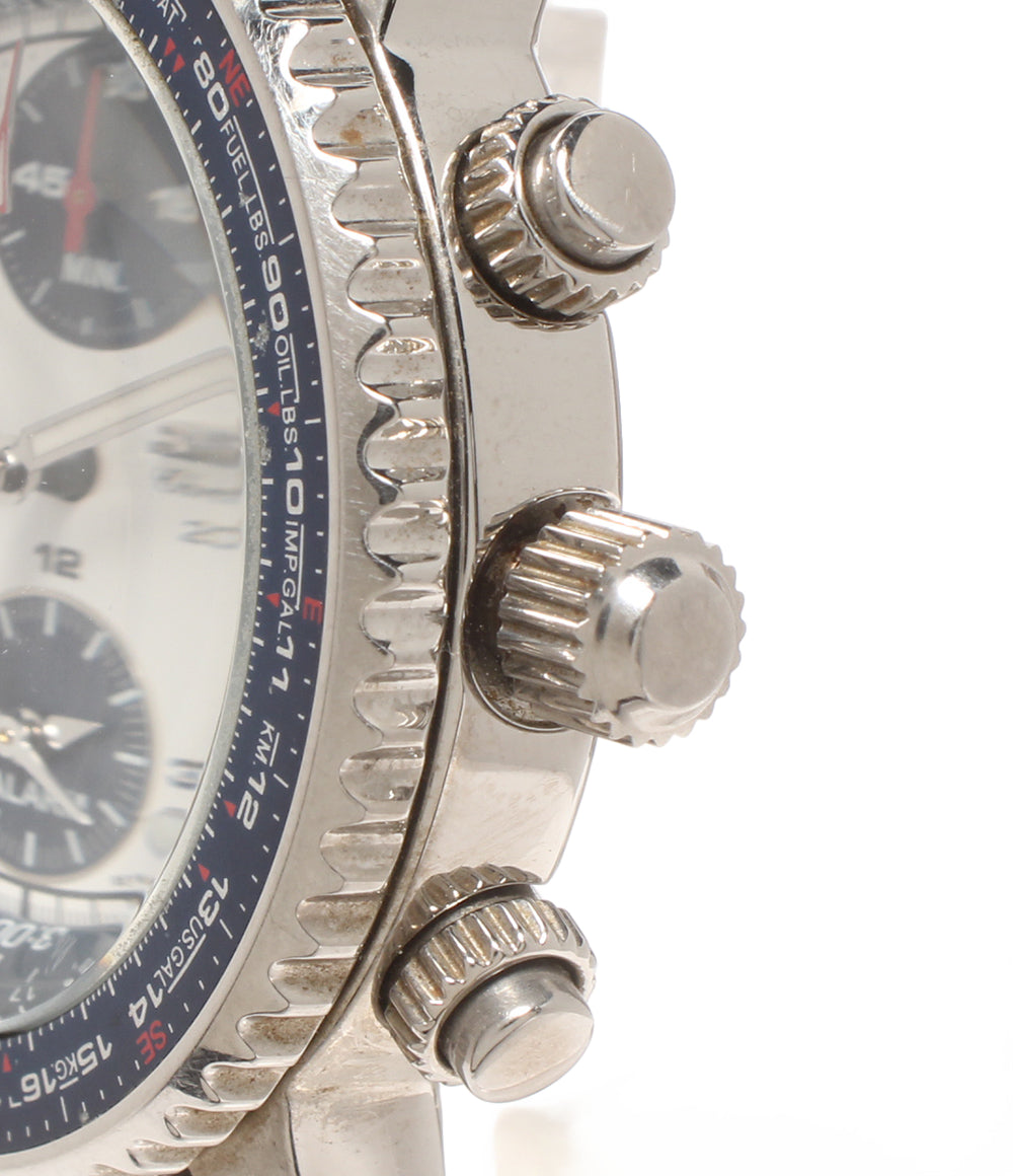 SEIKO 腕時計 パイロット クロノグラフ クオーツ 7T62-0EB0 メンズ セイコー