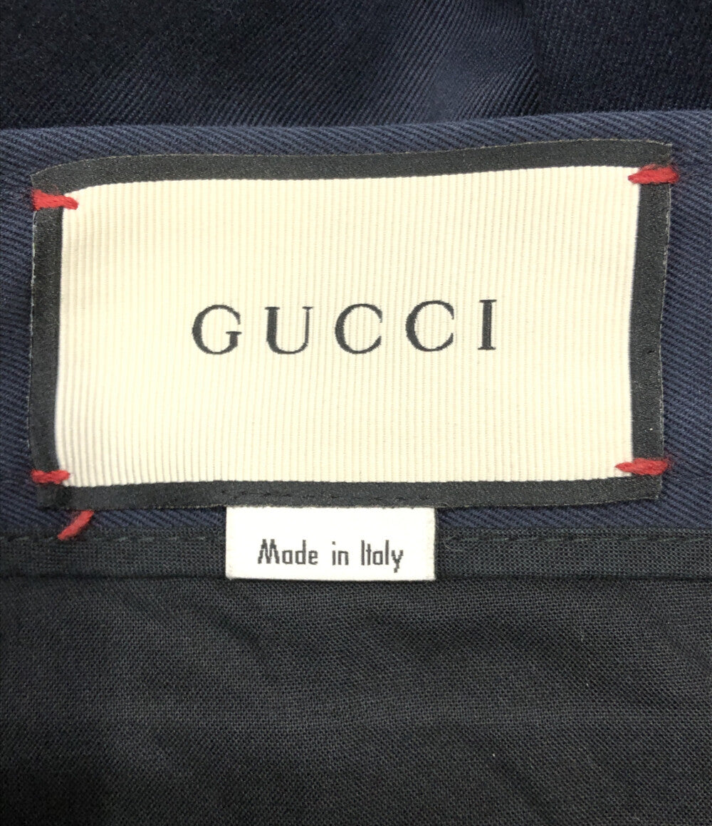 グッチ  トラウザーパンツ コットン 側章       メンズ SIZE 46 (M) GUCCI