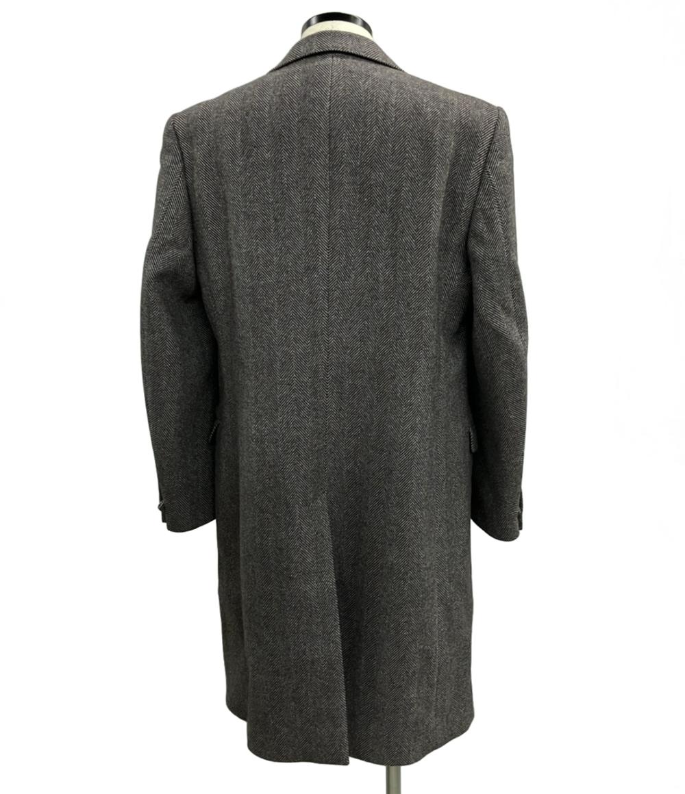 美品 サルヴァトーレフェラガモ コート ヘリンボーン メンズ SIZE 52 (XL) Salvatore Ferragamo