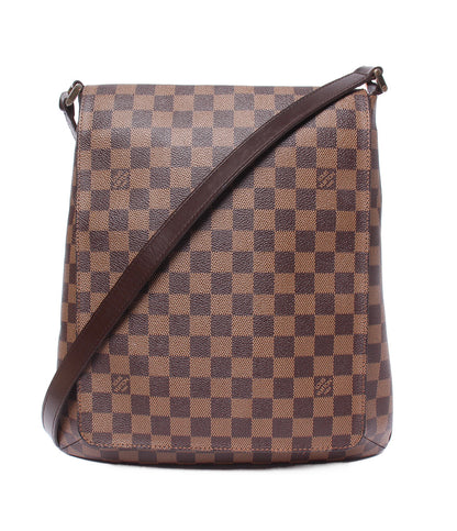 LOUIS VUITTON ショルダーバッグ 斜め掛け ミュゼット ダミエエベヌ N51302 レディース ルイ・ヴィトン
