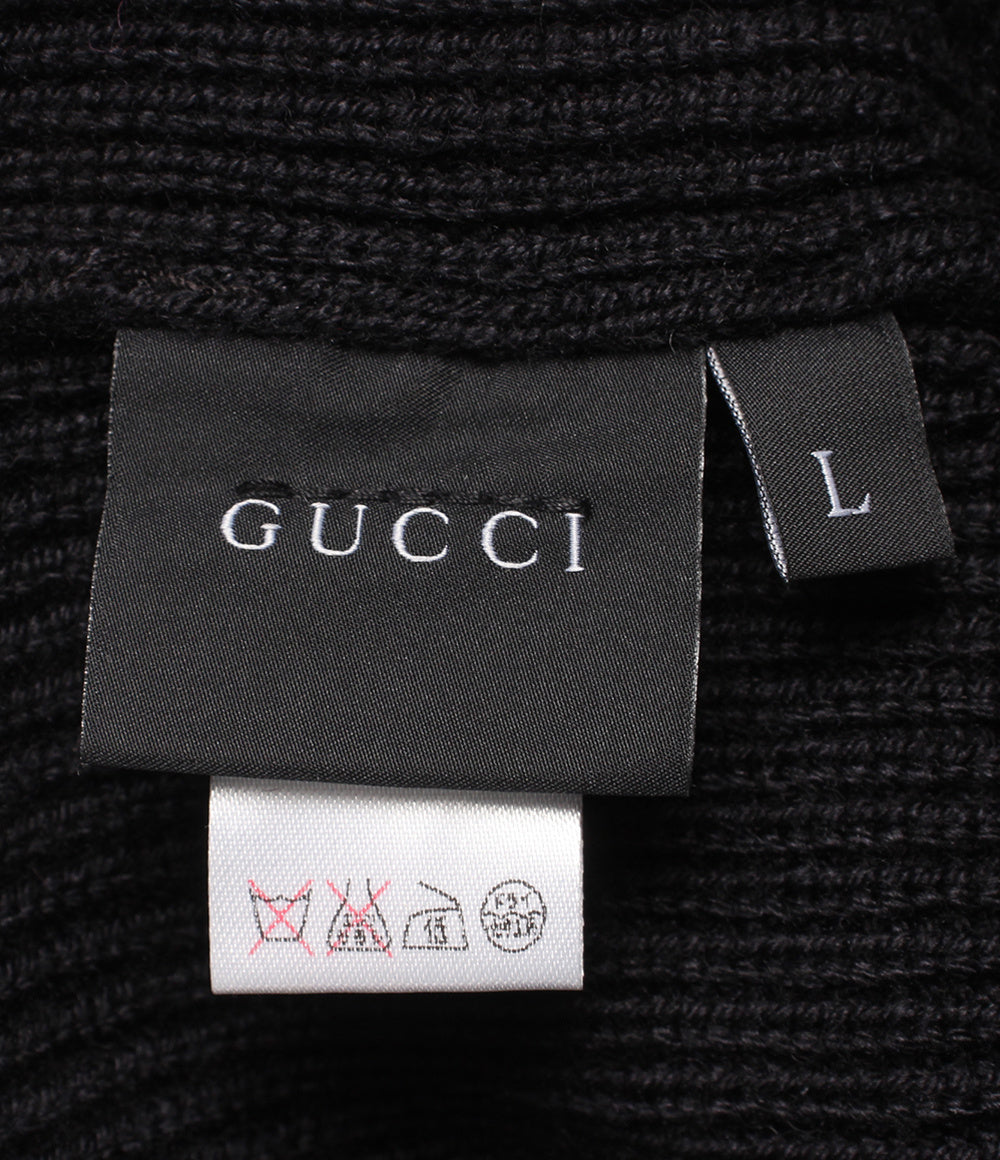 GUCCI ニット帽 シェリーライン 206085 4G869 メンズ レディース SIZE L グッチ